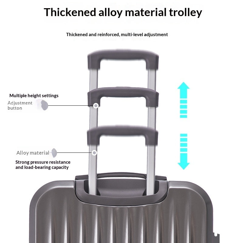 Multifunctional Quiet Multi-directional-wheel Rolling Suitcase
