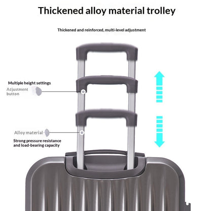 Multifunctional Quiet Multi-directional-wheel Rolling Suitcase