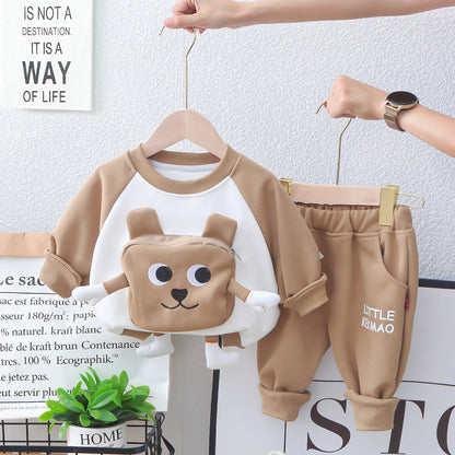 Baby Boy Autumn Clothes Suit Western Style