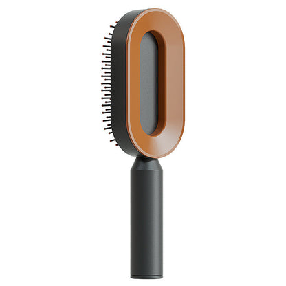 Self Cleaning Hair Brush One-key Airbag Massage