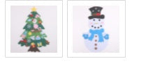 DIY Felt 3D Christmas Tree Decor