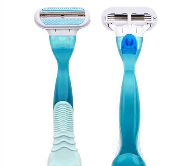 Manual razor shaving knife