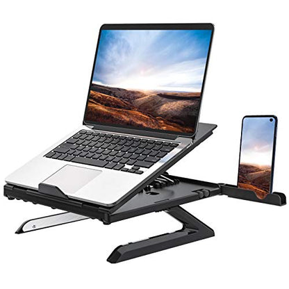 Portable Folding Laptop Stand - Aluminum Alloy, Multifunctional