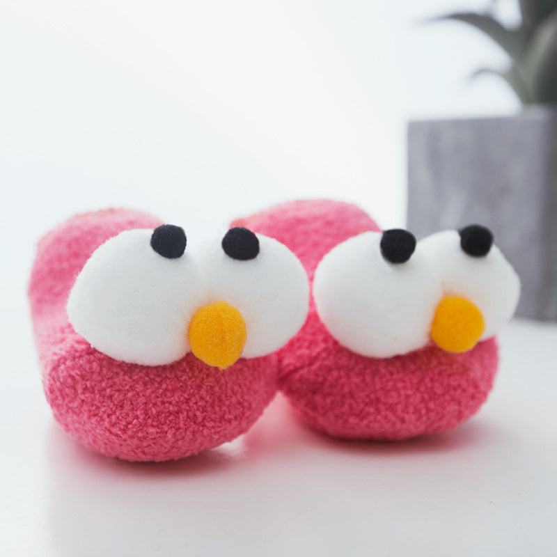 Big Eyes Cute Non-slip Children Boat Socks