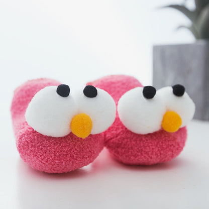 Big Eyes Cute Non-slip Children Boat Socks