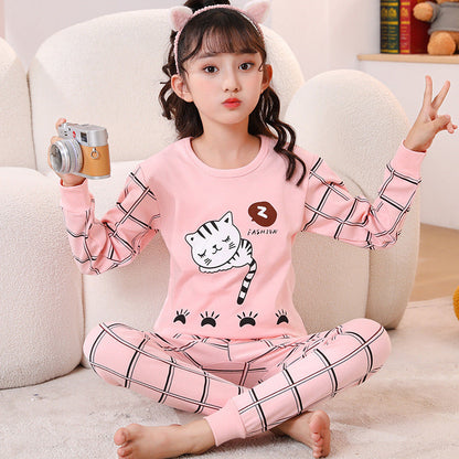 Cotton Autumn Clothing And Pants Set