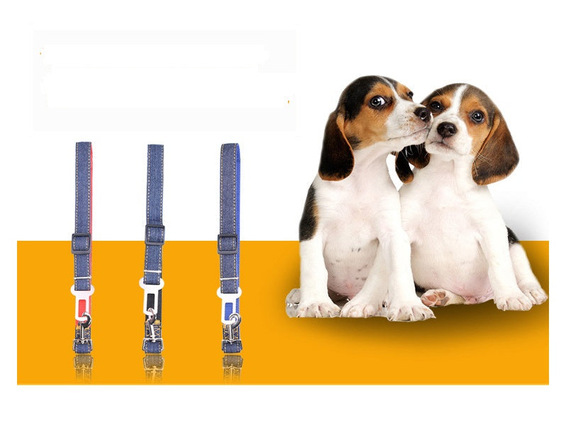 Pet Car Cowboy Retractable Seat Belt