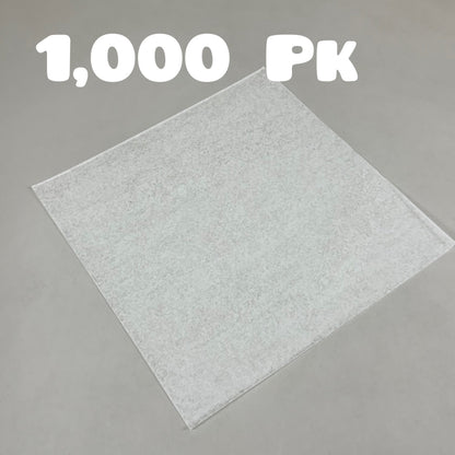 BROWN PAPER GOODS (1,000 Pack) Pre-Cut Plain Waxed Paper 15"x15" White 7B15
