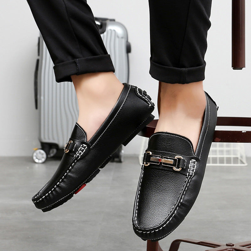 Men's Loafers Fashion Casual Leather Shoes