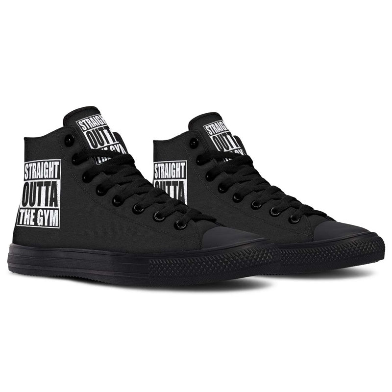 Printed Couple High-top Canvas Shoes