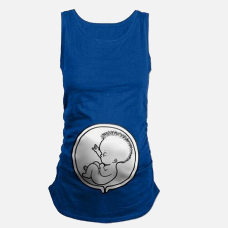 Baby Print Maternity vest