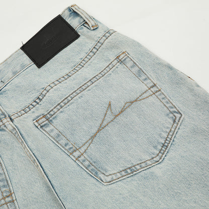 Fashion Personality Big Horn Jeans Men
