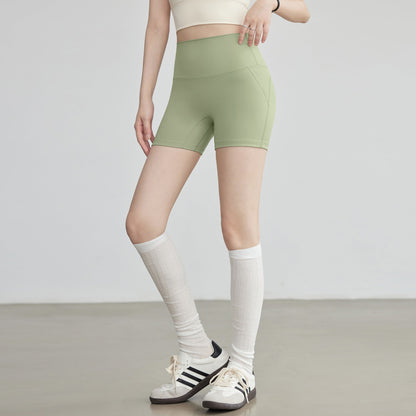 Yoga Shorts For Women High Top Sports Cycling Pants