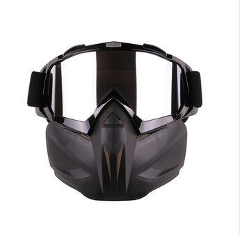 Men Women Ski Snowboard Snowmobile Goggles Snow Winter Windproof Skiing Glasses Motocross Sunglasses with Face Mask