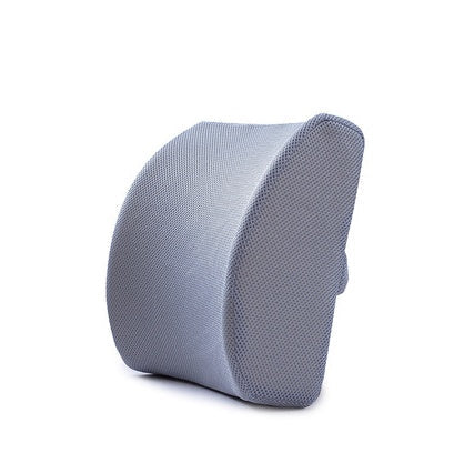 Breathable Ice Mesh Memory Foam Car Waist Cushion