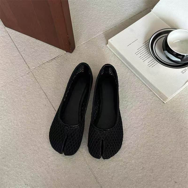 Open-toe Split-toe Ballet Flats For Women