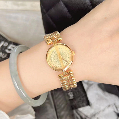 Women's Cold Style Hollow Bracelet Watch