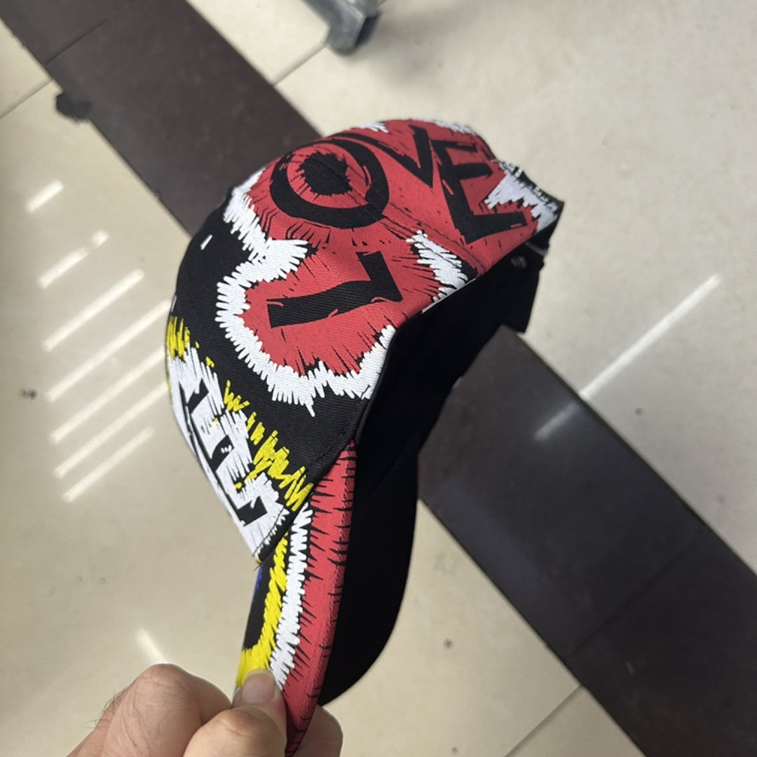 Graffiti Cotton Baseball Cap