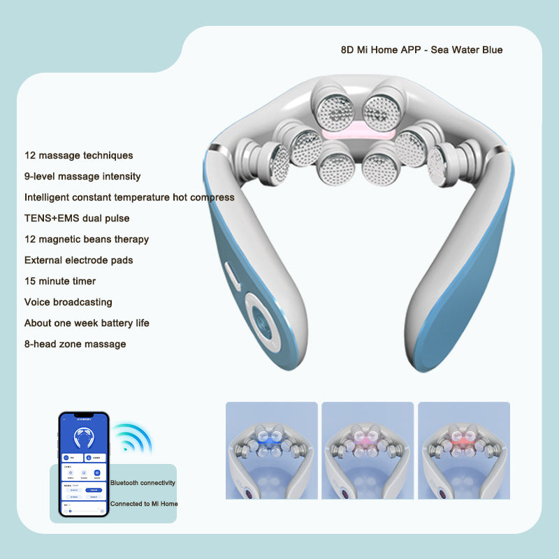 Cervical massager intelligent neck protection device neck massager, electric neck massager