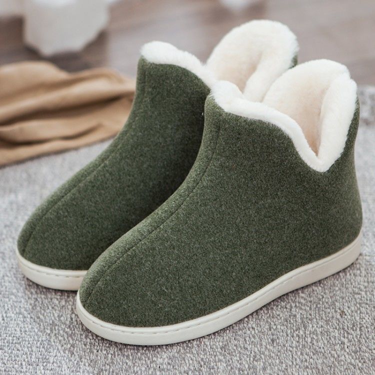 Maternity hairy shoes