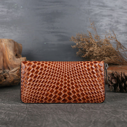 Leather coin purse