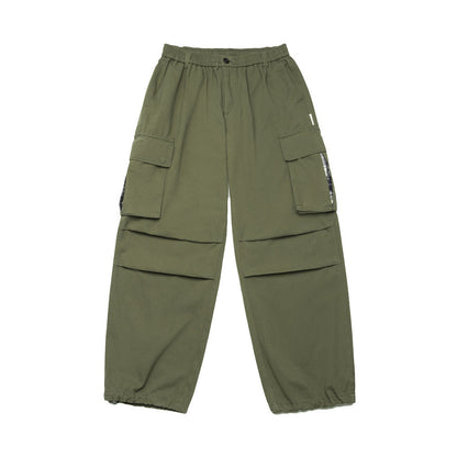 Multi-Pocket Workwear Casual Pants Men