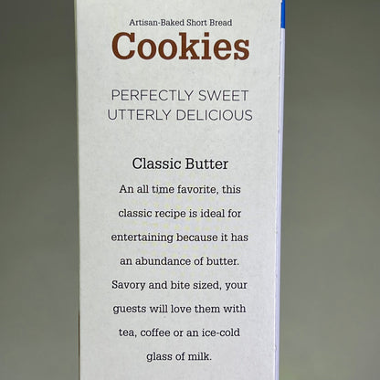 URBAN OVEN (6 PACK) Artisan Bake Short Bread Classic Butter Cookies 5oz BB 12/25