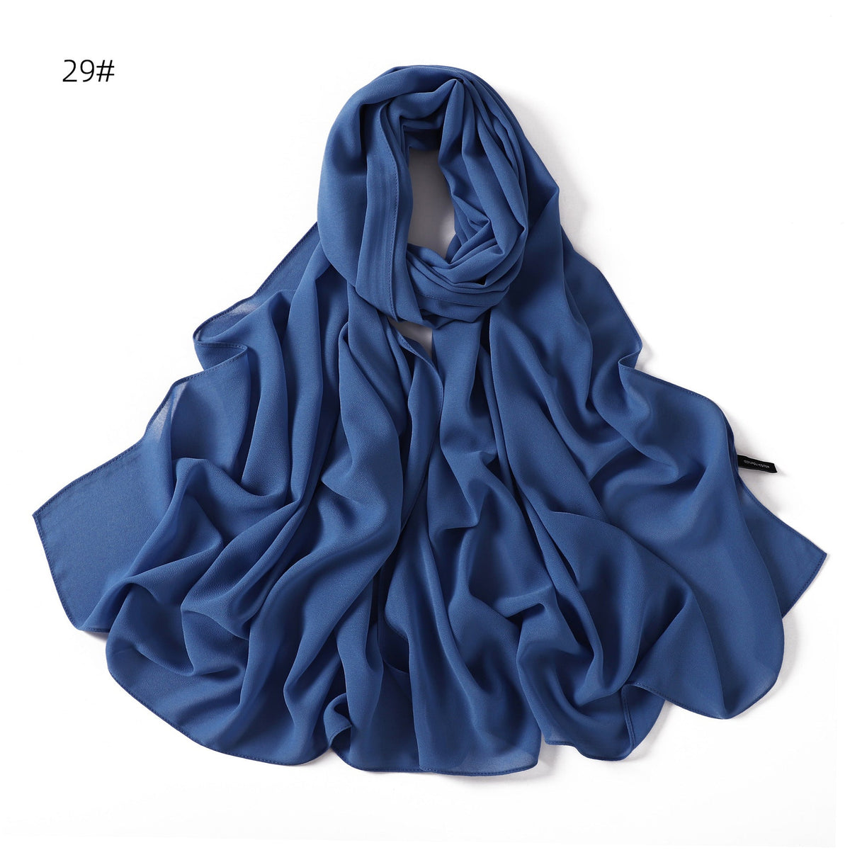 Soft Draping Solid-color Scarf For Women