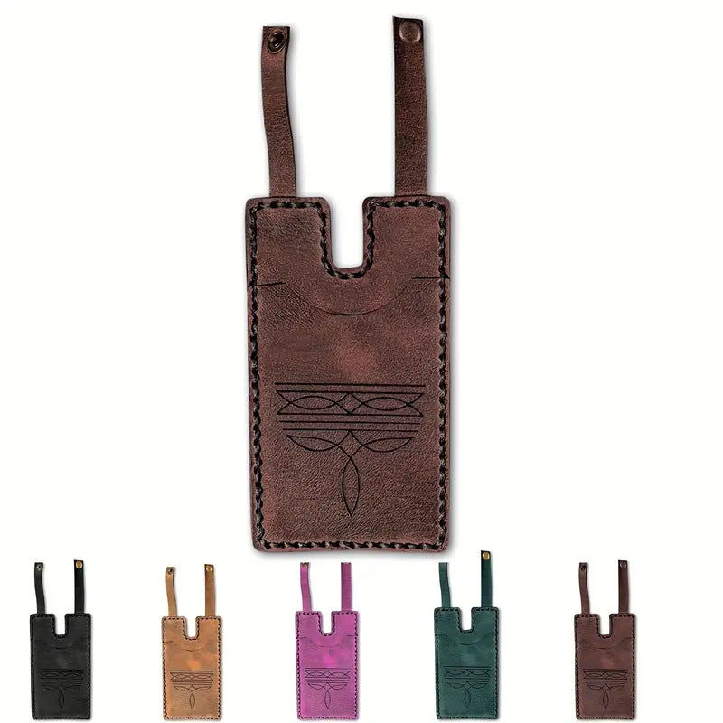 Western Boot Coin Purse Wallet