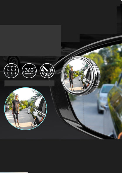 Rotating Rearview Mirror Blind Spot Mirror