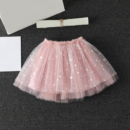 Children's sequined tutu skirt