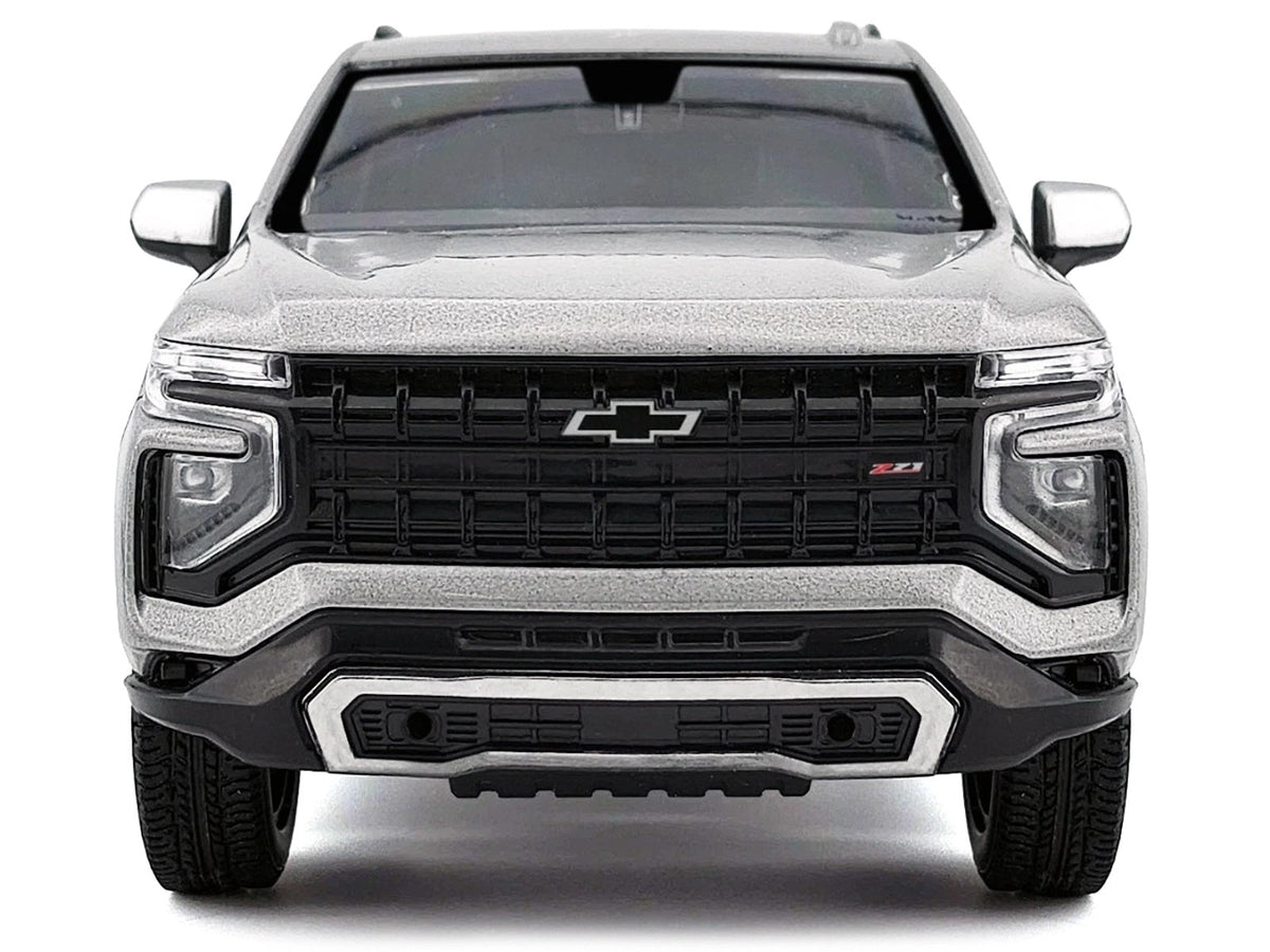 2025 Chevrolet Tahoe Z71 Gray Metallic "Timeless Legends" Series 1/24 Diecast Model Car by Motormax