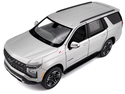 2025 Chevrolet Tahoe Z71 Gray Metallic "Timeless Legends" Series 1/24 Diecast Model Car by Motormax