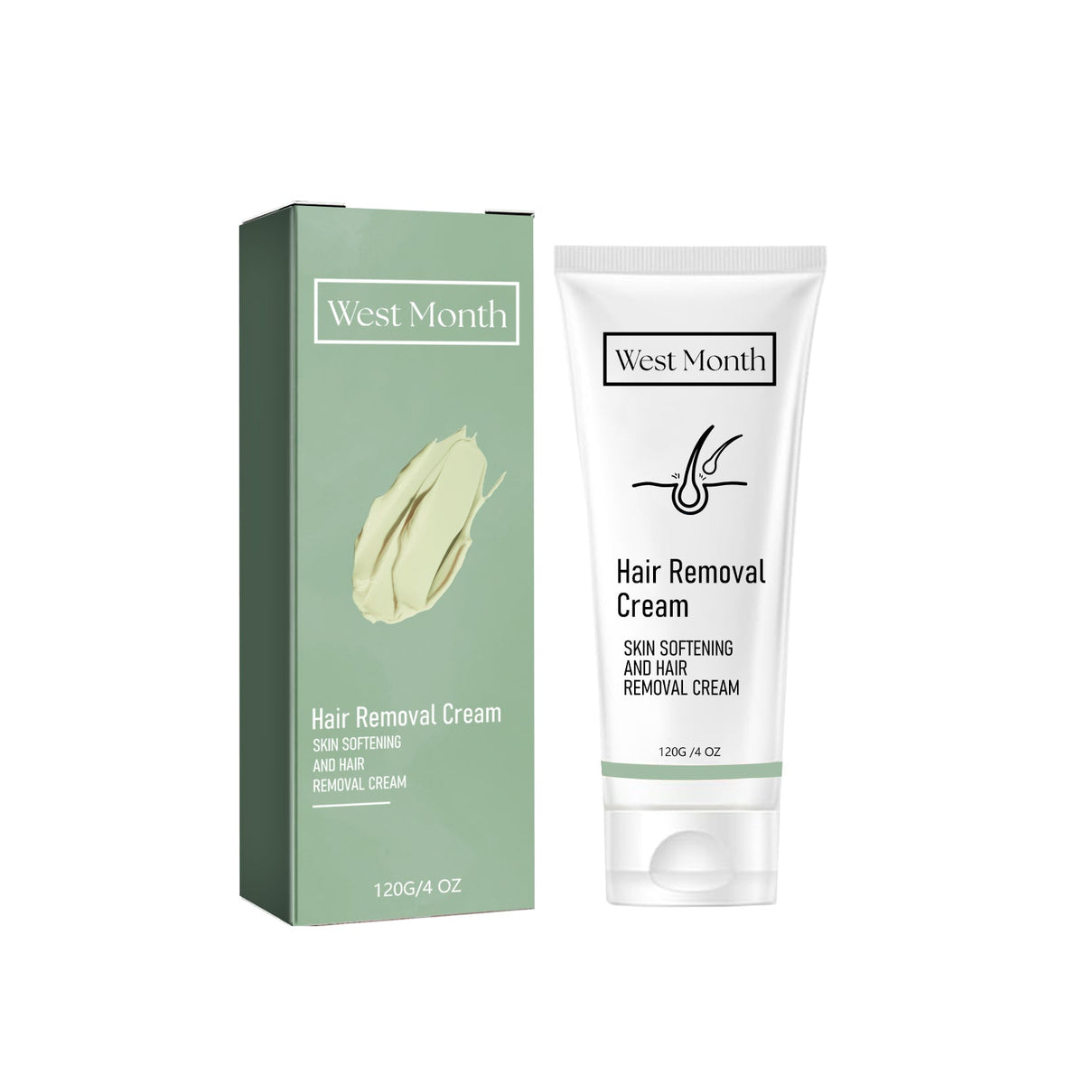 Hair Removal Cream, Full Body Underarm Lip Gentle Depilation Does Not Stimulate Smooth And Delicate Skin