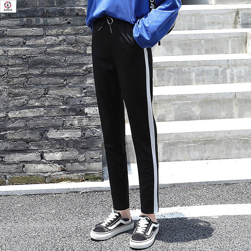Student's Harem Pants loose body Pants Capris casual pants