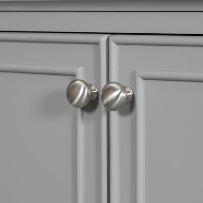 30 inch bathroom vanity no sink  base only gray