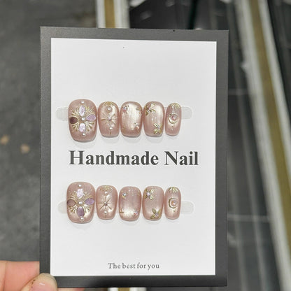 Brightening Purely Handmade Wearable Nails