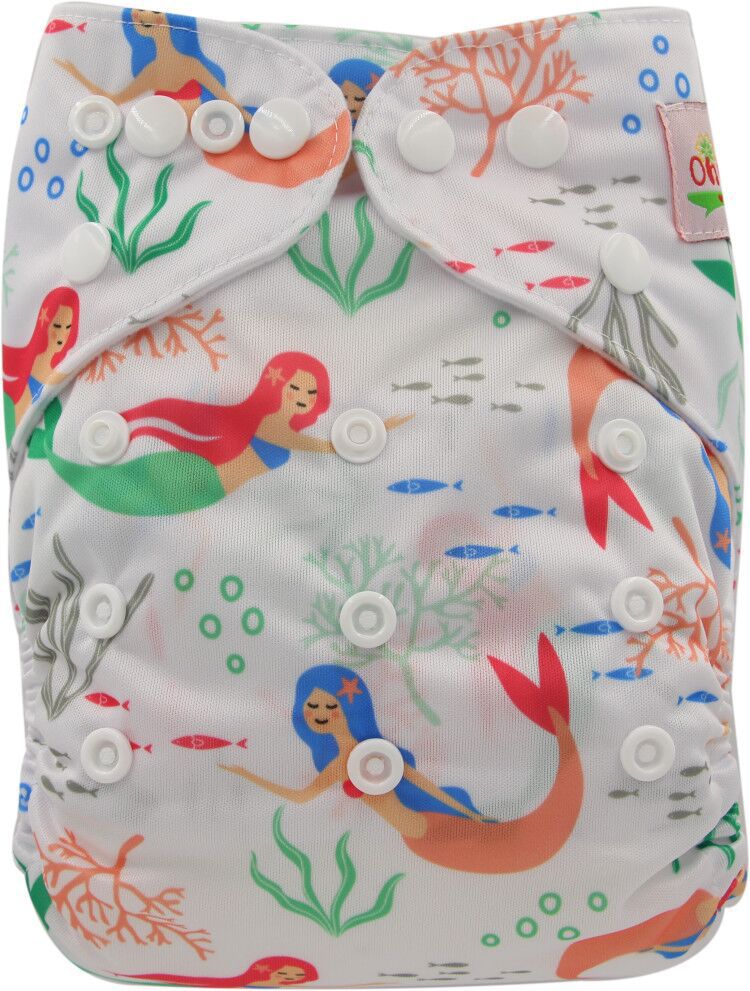Washable Baby Cloth Diaper Breathable Diaper Pants 0-3 Years Old Baby Adjustable Diaper Leak-proof Diaper