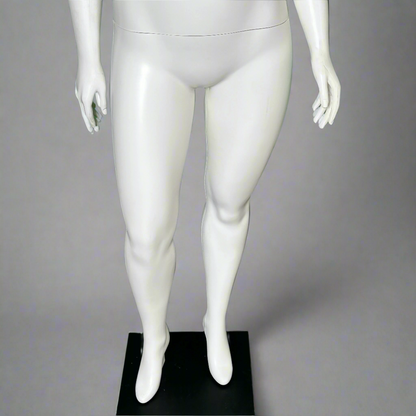 Realistic High-Quality Full-Body Female Mannequin "Natalie.4, Pose I" White VM0734