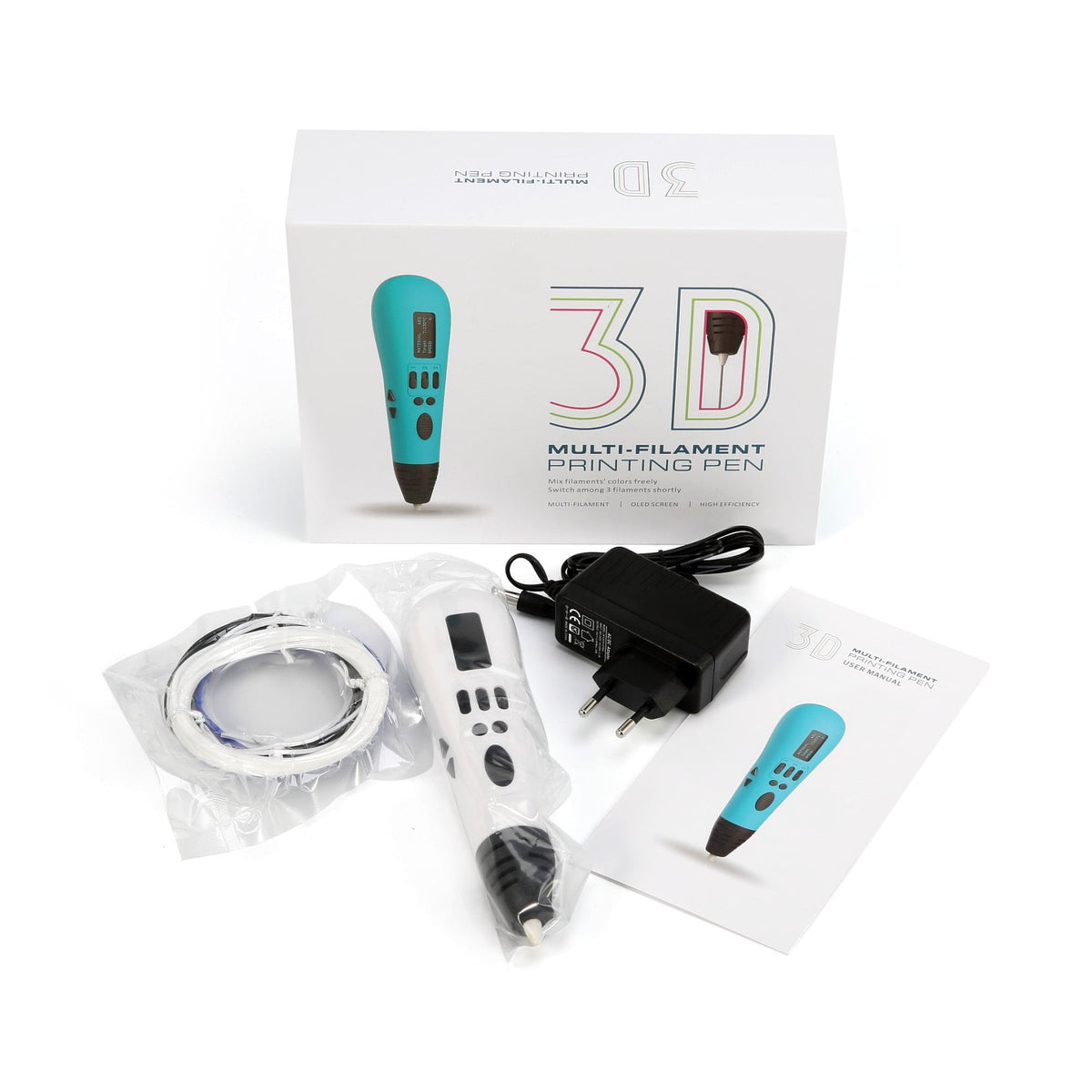 Multi-color 3D Printing Pen