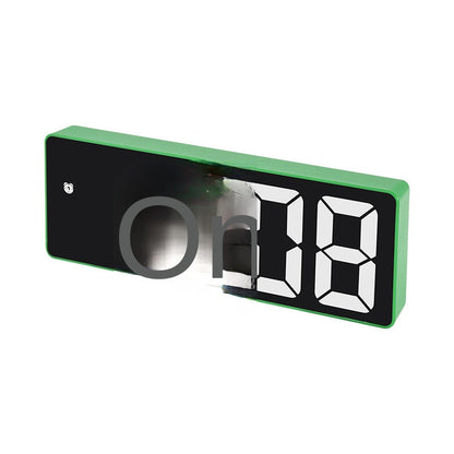 Simple Style LED Electronic Alarm Clock Battery and Plug-in Dual-use Timepiece Yida Time