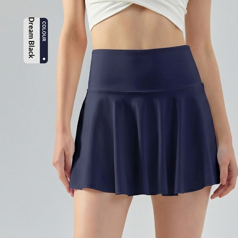 Womens Short Skirt High Waist Tummy-control Anti-exposure