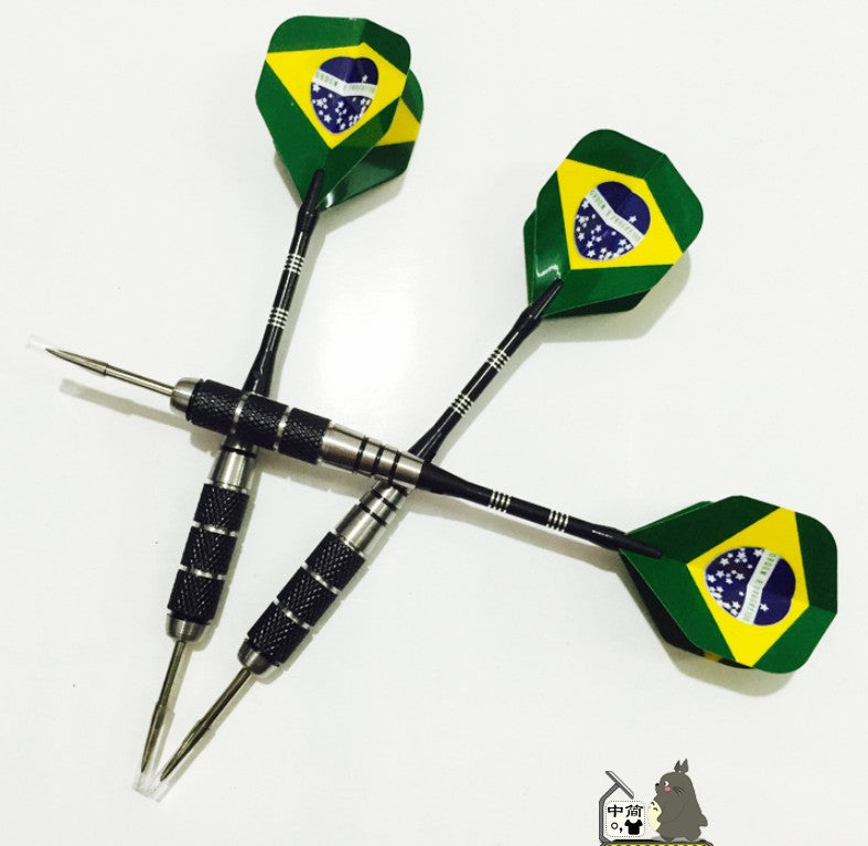 3pcs High quality nickel-plated steel tip dart