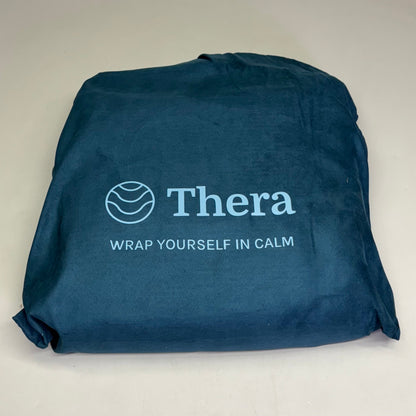 THERA Weighted Blanket Sz 42" x 66", Relaxing Aqua