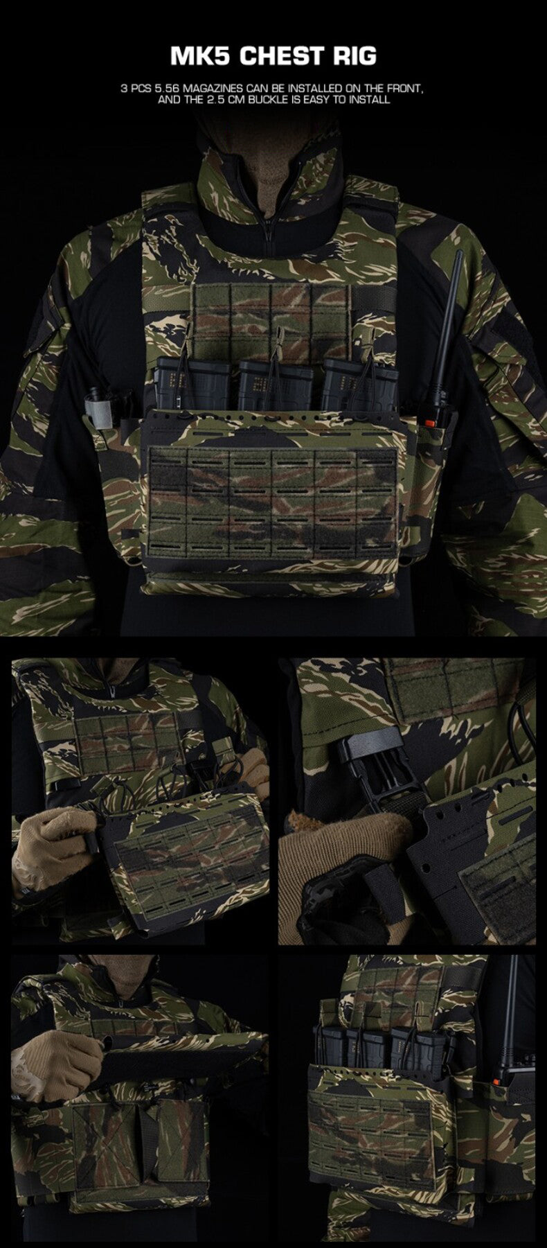 LV-119 Tactical Chest Harness Set