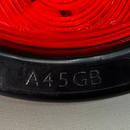 OPTRONICS (2 PACK!) Stop Turn Tail Light LED Round 431 Diameter 128 Volt Red STL13RKB