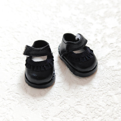 Party Shoes DIY Accessories Labubu Baby Clothes Labubu Rubber Macaron Shoes Fabric One Plush Second Generation