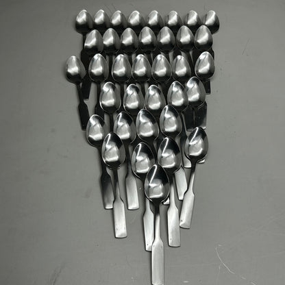 ABC (36 Pack) Stainless Steel Norfolk Stamped Teaspoon Set NOR-01