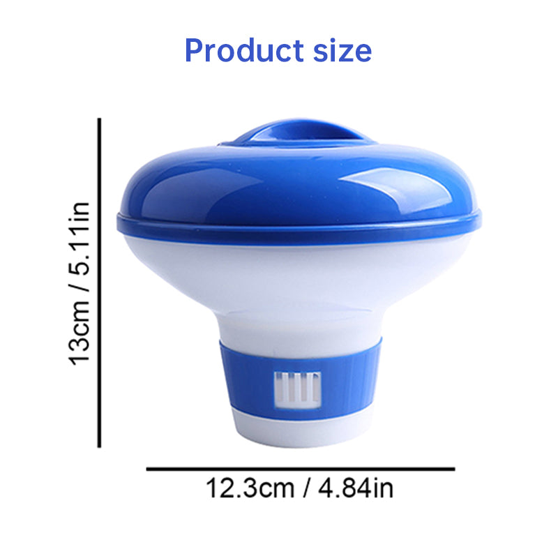 Pool storage, auto chlorine dispenser, spa cleaner, disinfectant box – 1/2 unit.