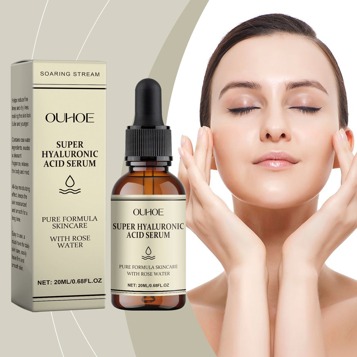 Firming Essence, Facial Essence Moisturizes Skin, Rejuvenates And Hydrates, Firming And Tenderizing Skin